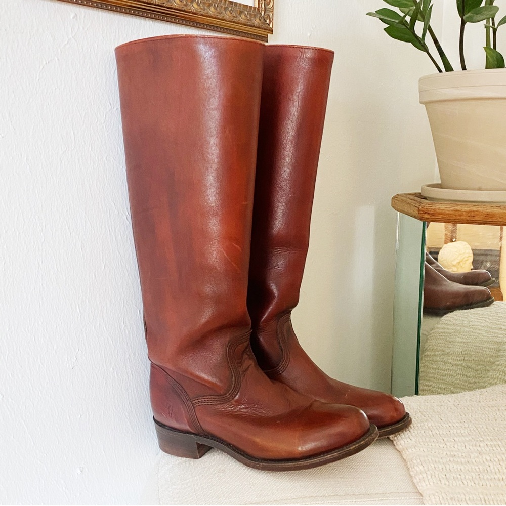 Vintage Frye Campus Boots